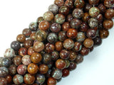 African Green Opal, 8mm(8.5mm) Round Beads, 16 Inch, Full strand-Gems: Round & Faceted-BeadXpert