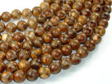 Tibetan Agate, 10mm Round Beads-Agate: Round & Faceted-BeadXpert