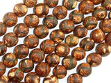 Crackle Tibetan Agate, 10mm Round Beads-Agate: Round & Faceted-BeadXpert