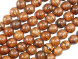 Tibetan Agate, 10mm (10.5mm) Round Beads-Agate: Round & Faceted-BeadXpert