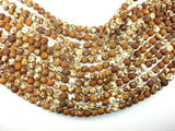 Matte Antique Agate Beads, 8mm Round Beads-Gems: Round & Faceted-BeadXpert