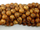 Matte Tibetan Agate Beads, 8mm Round Beads-Agate: Round & Faceted-BeadXpert