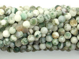 Matte Tree Agate Beads, Round, 6mm-Gems: Round & Faceted-BeadXpert