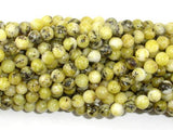 Yellow Turquoise Beads, 6mm Round Beads-Gems: Round & Faceted-BeadXpert