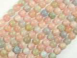 Beryl Beads, Aquamarine, Morganite, Heliodor, 7.5mm, Round-Gems: Round & Faceted-BeadXpert