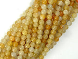 Yellow Aventurine Beads, 4mm(4.5mm) Round Beads-Gems: Round & Faceted-BeadXpert