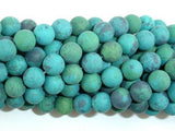 Matte Chrysocolla, 8mm, Round Beads-Gems: Round & Faceted-BeadXpert