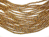 Gold Coral Beads, 6mm Round Beads-Gems: Round & Faceted-BeadXpert