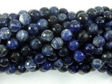 Sodalite Beads, 8mm Faceted Round Beads-Gems: Round & Faceted-BeadXpert