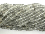 Gray Quartz Beads, 4mm Round Beads-Gems: Round & Faceted-BeadXpert