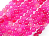 Dragon Vein Agate Beads, Pink, 8mm Round Beads-Agate: Round & Faceted-BeadXpert