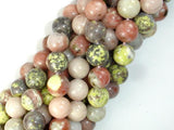 Spicy Jasper Beads, Plum Blossom Jasper, 10mm Round-Gems: Round & Faceted-BeadXpert