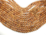Tibetan Agate, 8mm (8.3mm) Round Beads-Agate: Round & Faceted-BeadXpert