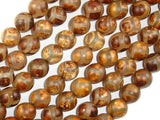 Tibetan Agate, 10mm Round Beads-Agate: Round & Faceted-BeadXpert