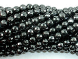 Hematite, 6mm Faceted Round Beads-Gems: Round & Faceted-BeadXpert