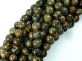 Orange Dendritic Jade Beads, 8mm Round Beads-Gems: Round & Faceted-BeadXpert