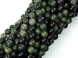 Green Rhodonite Beads, 6mm Round Beads-Gems: Round & Faceted-BeadXpert