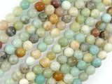 Amazonite Beads, 6mm (6.6mm) Round-Gems: Round & Faceted-BeadXpert