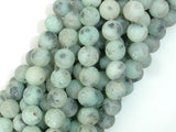 Matte Sesame Jasper Beads, Kiwi Jasper, 8mm Round Beads-Gems: Round & Faceted-BeadXpert