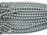 Matte Hematite Beads, 8mm Round Beads-Gems: Round & Faceted-BeadXpert