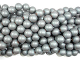 Matte Hematite Beads, 10mm Round Beads-Gems: Round & Faceted-BeadXpert