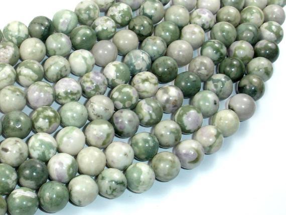 Peace Jade Beads, 10mm Round Beads-Gems: Round & Faceted-BeadXpert