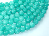 Sponge Quartz Beads-Teal, 10mm Round Beads-Gems: Round & Faceted-BeadXpert