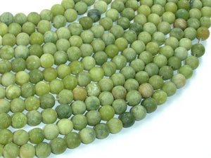 Matte Jade Beads, 6mm(6.5mm) Round Beads-Gems: Round & Faceted-BeadXpert