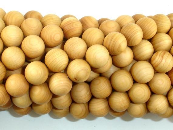 Cedar Wood Beads, Thuja Sutchuenensis, 10mm Round-Wood-BeadXpert