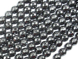 Hematite, 8mm Faceted Round Beads-Gems: Round & Faceted-BeadXpert