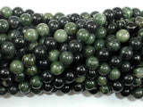 Green Rhodonite Beads, 6mm Round Beads-Gems: Round & Faceted-BeadXpert