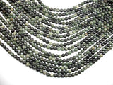 Green Rhodonite Beads, 6mm Round Beads-Gems: Round & Faceted-BeadXpert