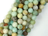 Amazonite Beads, Round, 8mm, 15.5 Inch-Gems: Round & Faceted-BeadXpert