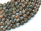 Rhyodacite Beads, 10mm(10.5mm) Round Beads-Gems: Round & Faceted-BeadXpert