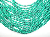 Howlite Turquoise Beads Green, 6mm Round Beads-Gems: Round & Faceted-BeadXpert