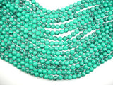 Howlite Turquoise Beads Green, 8mm Round Beads-Gems: Round & Faceted-BeadXpert