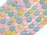 Jade Beads, Multi color, 8mm Round Beads-Gems: Round & Faceted-BeadXpert