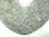 Jade Beads, Light Gray, 8mm Round Beads-Gems: Round & Faceted-BeadXpert
