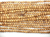 Aqarwood Beads, 10mm Round Beads, 42 Inch-Wood-BeadXpert