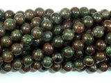 Red Green Garnet Beads, Kashgar Garnet, 8mm Round Beads-Gems: Round & Faceted-BeadXpert