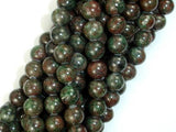Red Green Garnet Beads, Kashgar Garnet, 8mm Round Beads-Gems: Round & Faceted-BeadXpert