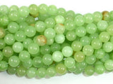 Afghan Jade Beads, Round, 8mm, 16 Inch-Gems: Round & Faceted-BeadXpert