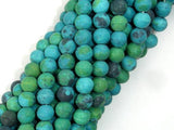 Matte Chrysocolla, 6mm, Round Beads-Gems: Round & Faceted-BeadXpert