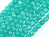 Sponge Quartz Beads-Teal, 8mm Round Beads-Gems: Round & Faceted-BeadXpert