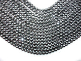 Hematite, 8mm Faceted Round Beads-Gems: Round & Faceted-BeadXpert