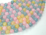 Jade Beads, Multi color, 8mm Round Beads-Gems: Round & Faceted-BeadXpert