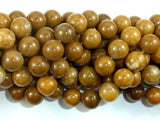 Agate Beads-Brown, 10mm(10.4mm) Round-Agate: Round & Faceted-BeadXpert