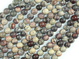 Porcelain Jasper, 6mm Round Beads-Gems: Round & Faceted-BeadXpert