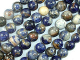 Orange Sodalite Beads, 10mm Round Beads-Gems: Round & Faceted-BeadXpert