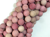 Matte Rhodonite Beads, 10mm Round Beads-Gems: Round & Faceted-BeadXpert